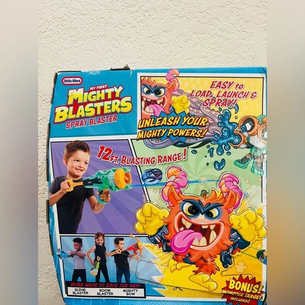 Little Tikes My First Mighty Blasters Spray Blaster New In Factory Case Lot